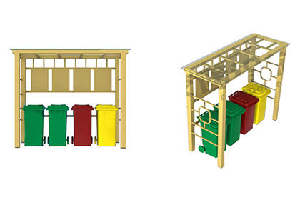分類(lèi)垃圾亭FLT-009